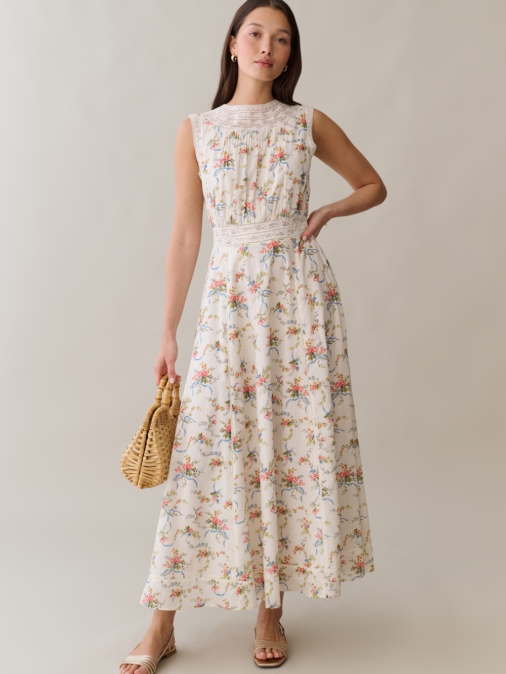 sorella
Oriella Cotton Dress in Vintage Bouquet Size XL NWT